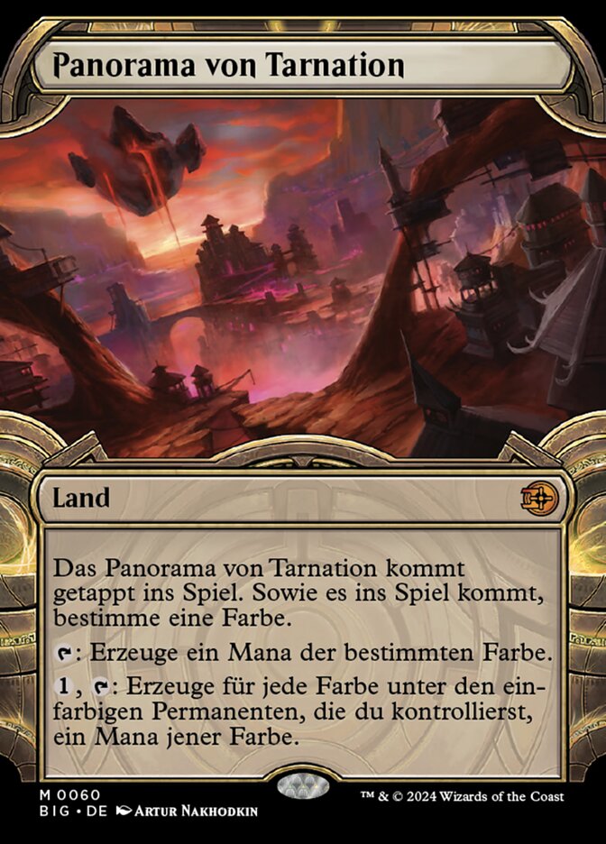 Panorama von Tarnation