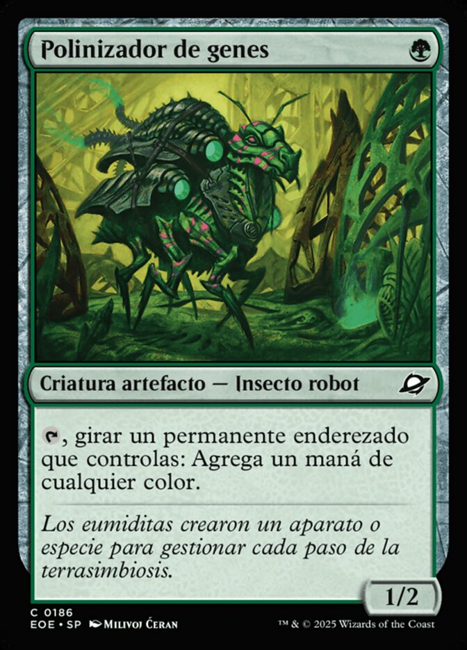 Polinizador de genes
