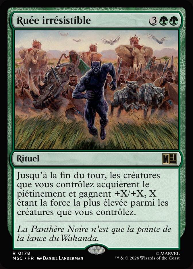 Ruée irrésistible