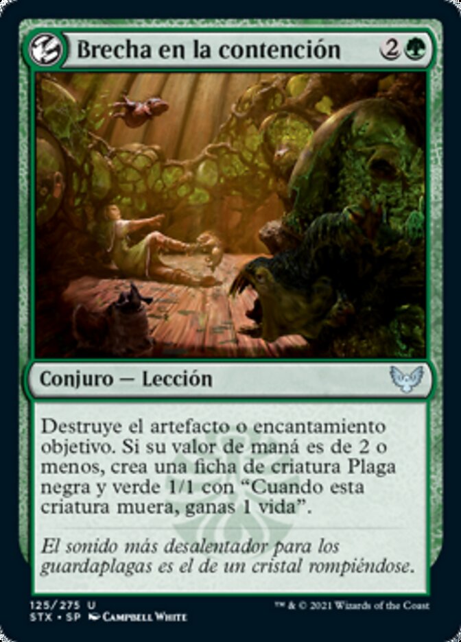 Brecha en la contención