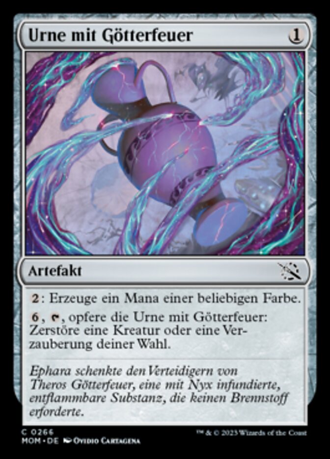 Urne mit Götterfeuer