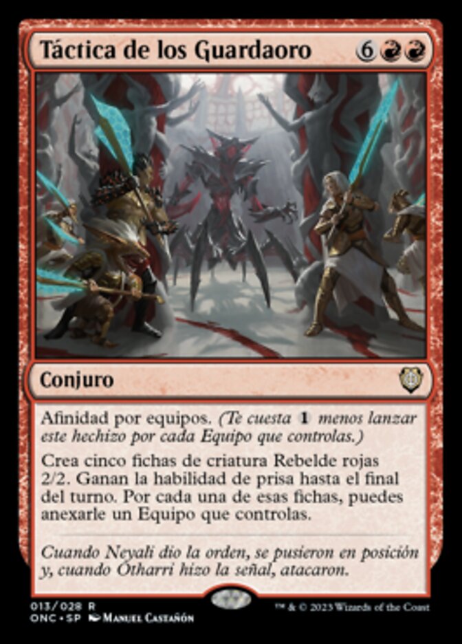 Táctica de los Guardaoro