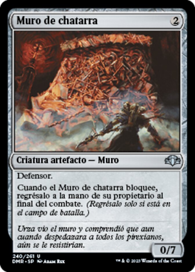 Muro de chatarra