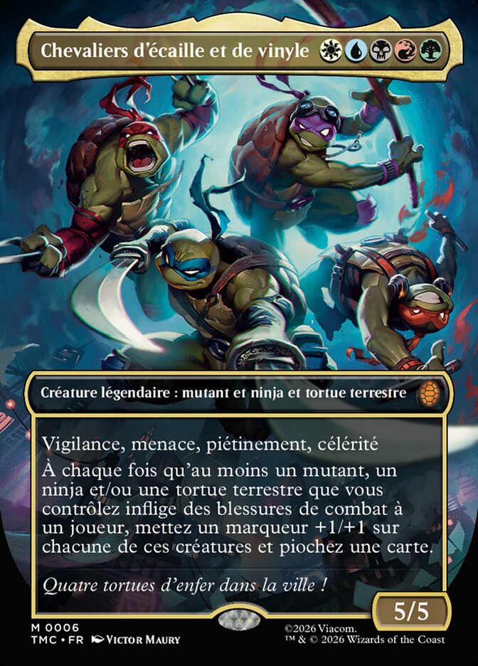 Chevaliers d'écaille et de vinyle
