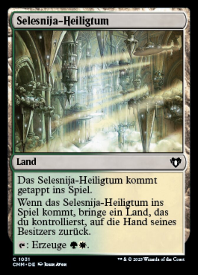 Selesnija-Heiligtum