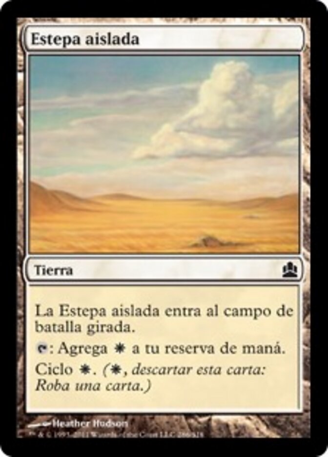 Estepa aislada