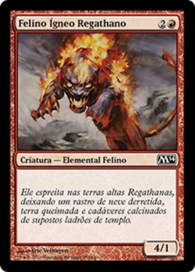 Felino Ígneo Regathano