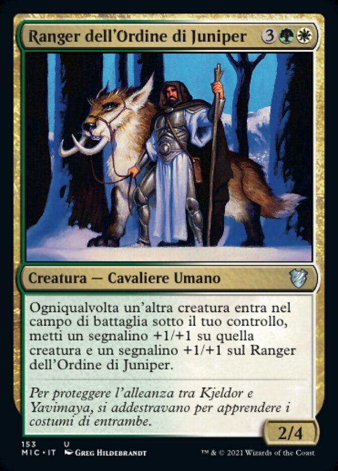 Ranger dell'Ordine di Juniper