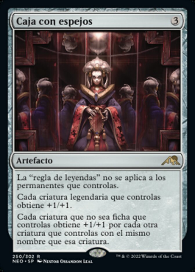 Caja con espejos