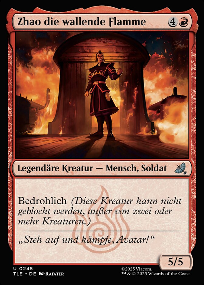 Zhao die wallende Flamme