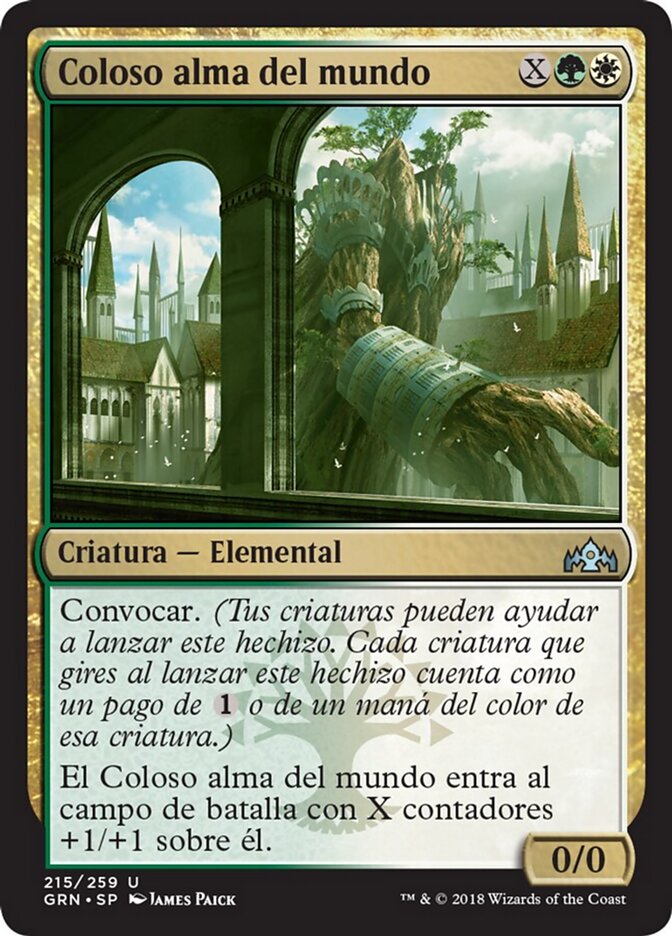 Coloso alma del mundo