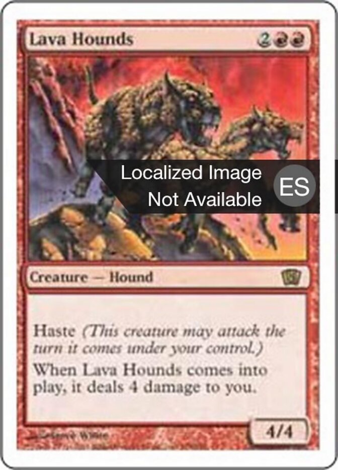 Sabuesos de lava