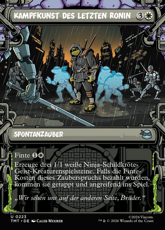 Kampfkunst des letzten Ronin