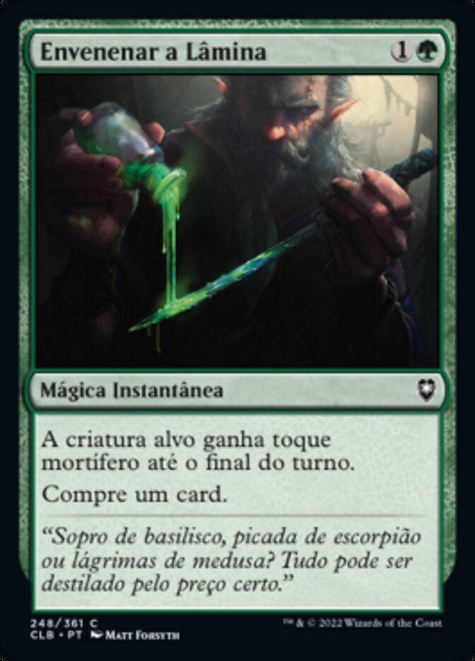 Envenenar a Lâmina
