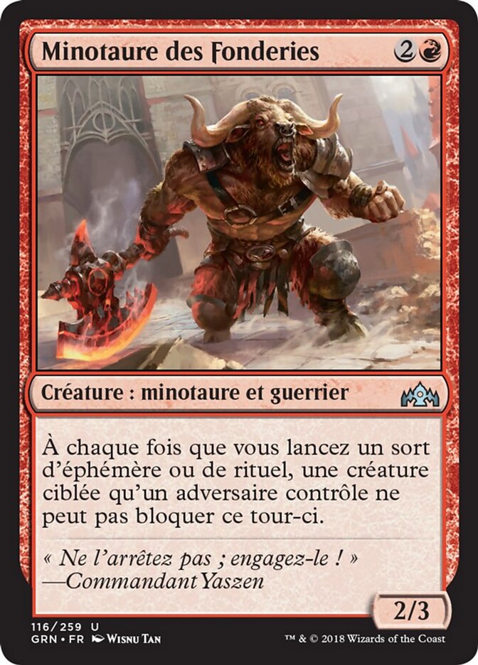 Minotaure des Fonderies