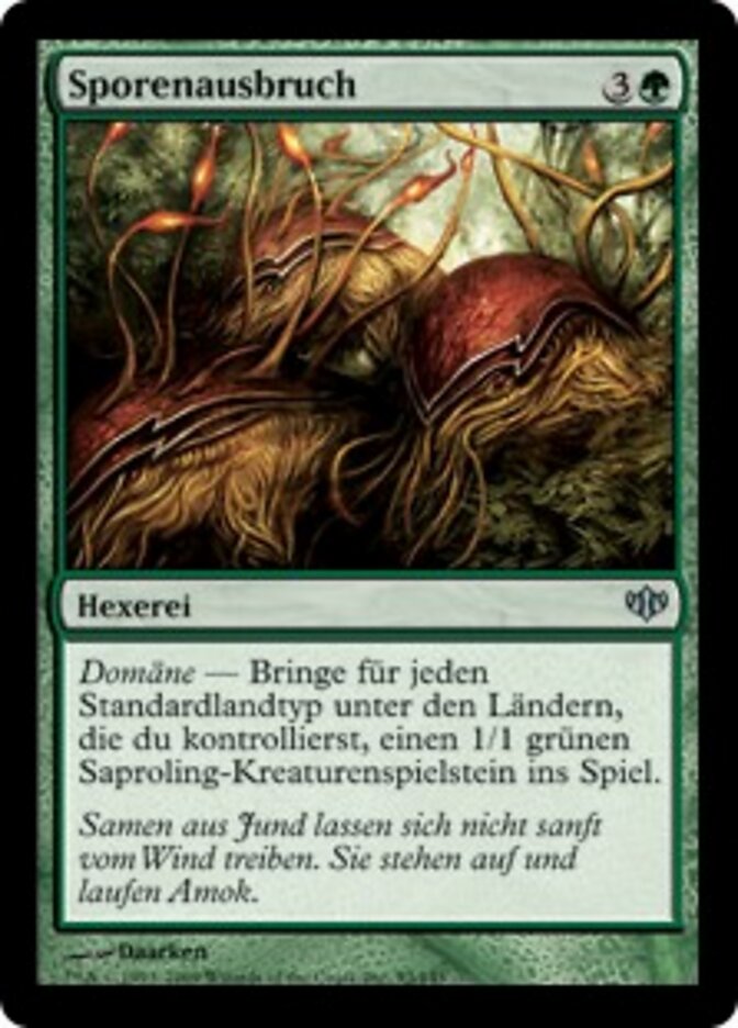 Sporenausbruch