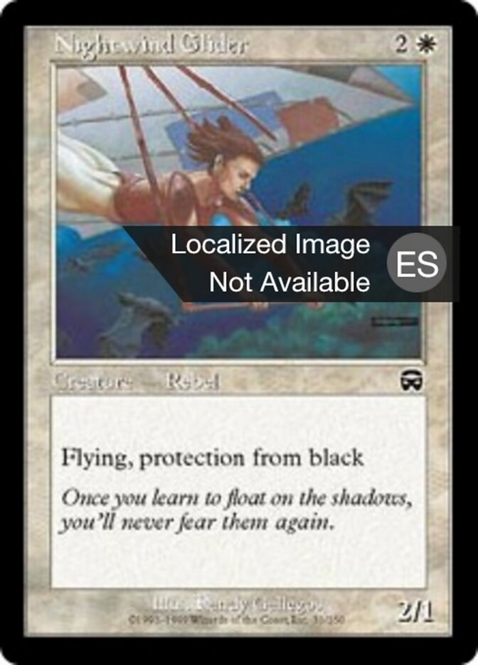 Planeador del viento nocturno