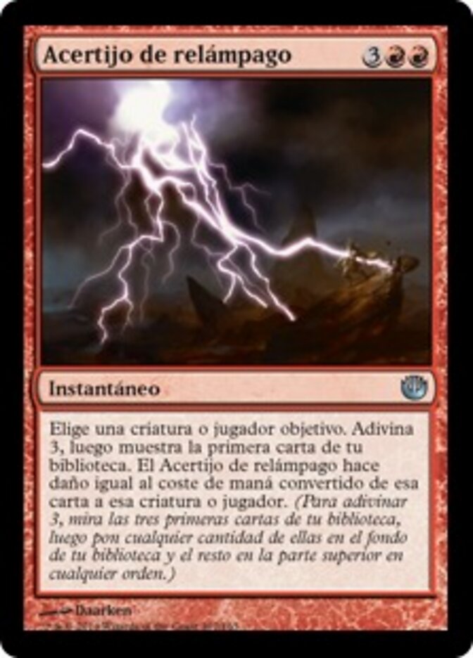Acertijo de relámpago
