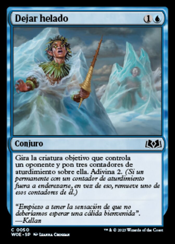 Dejar helado