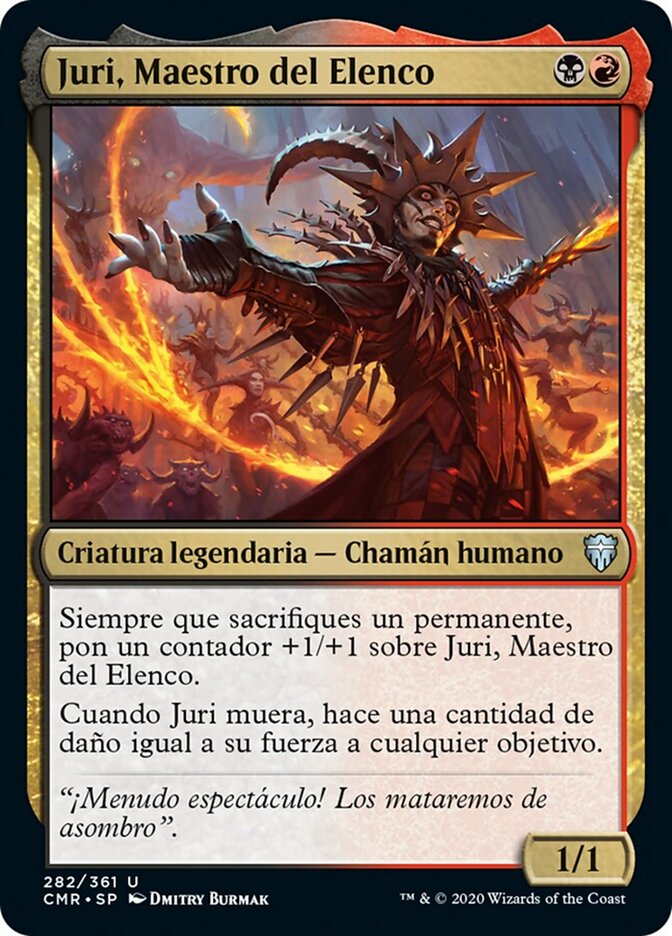 Juri, Maestro del Elenco