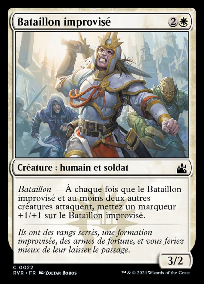 Bataillon improvisé