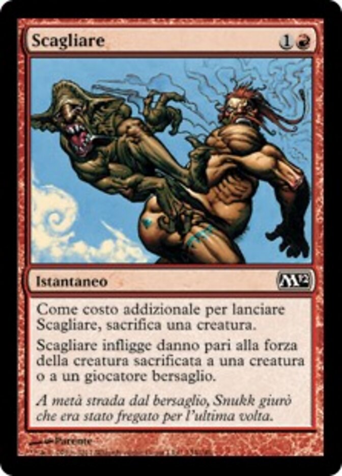 Scagliare