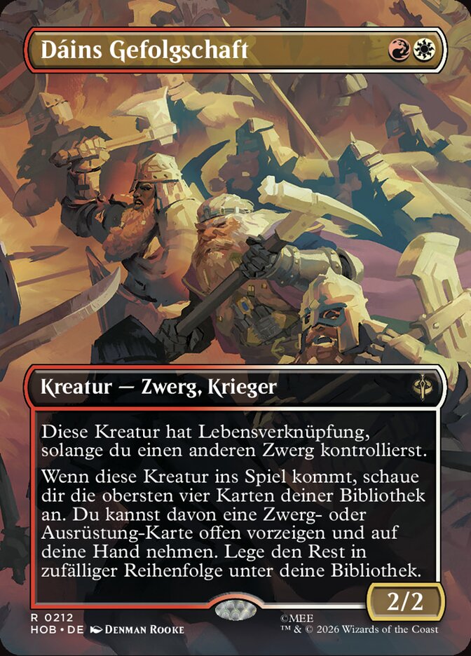 Dáins Gefolgschaft