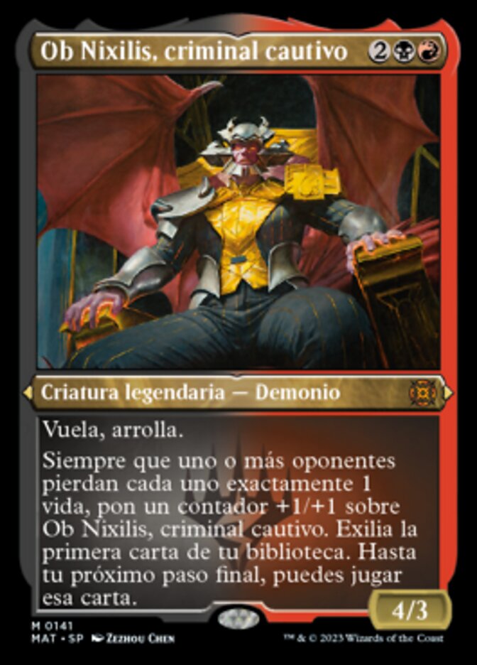 Ob Nixilis, criminal cautivo