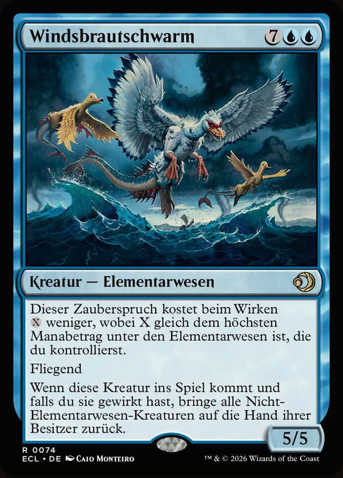 Windsbrautschwarm