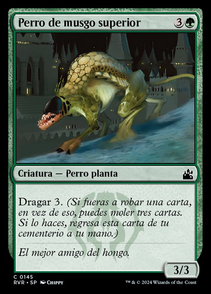Perro de musgo superior