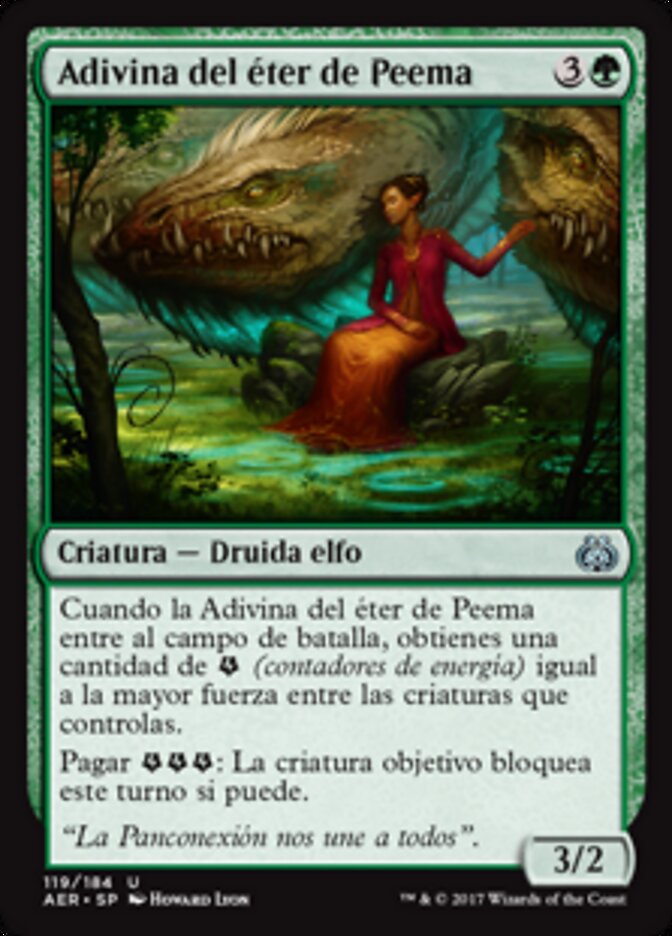 Adivina del éter de Peema