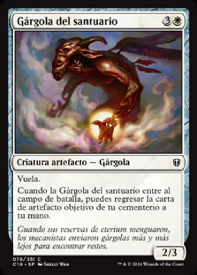 Gárgola del santuario