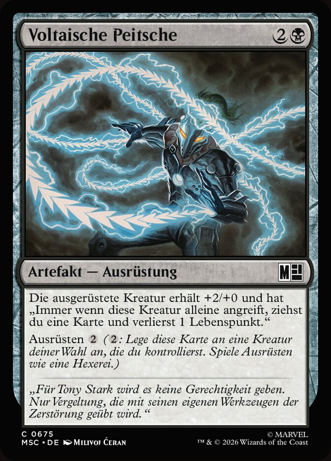 Voltaische Peitsche