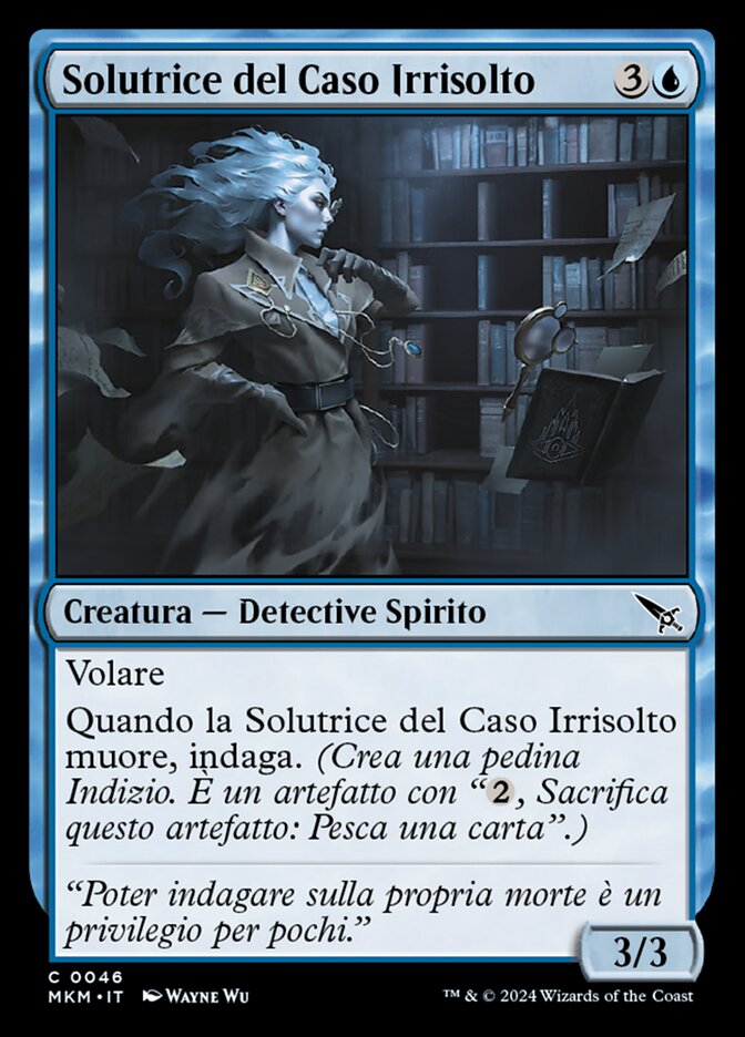 Solutrice del Caso Irrisolto