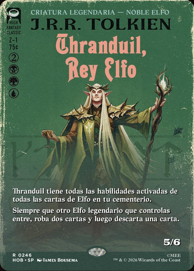 Thranduil, Rey Elfo