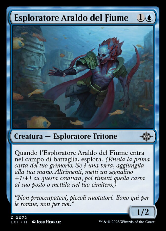 Esploratore Araldo del Fiume