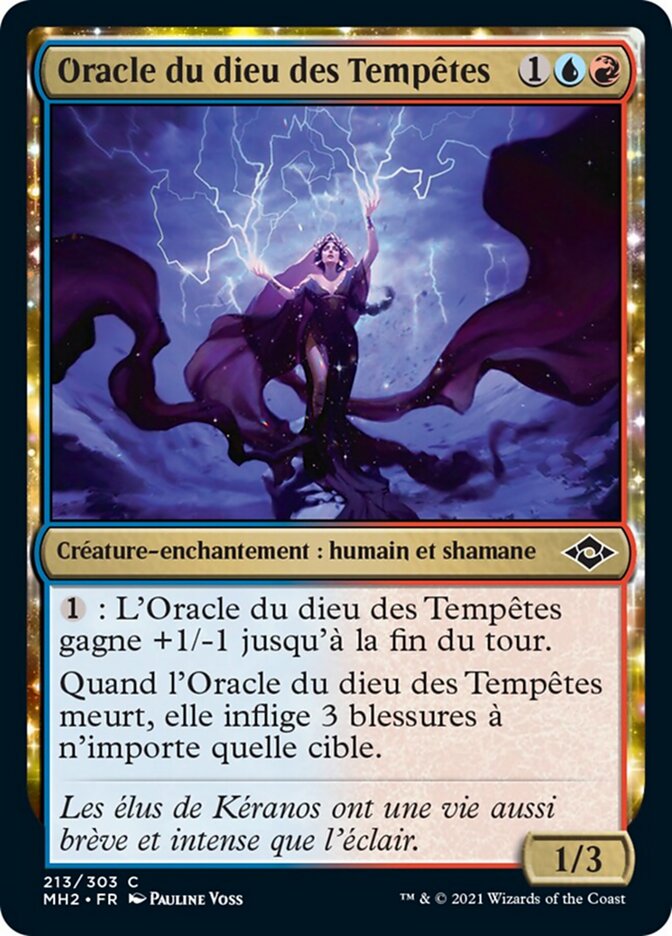 Oracle du dieu des Tempêtes