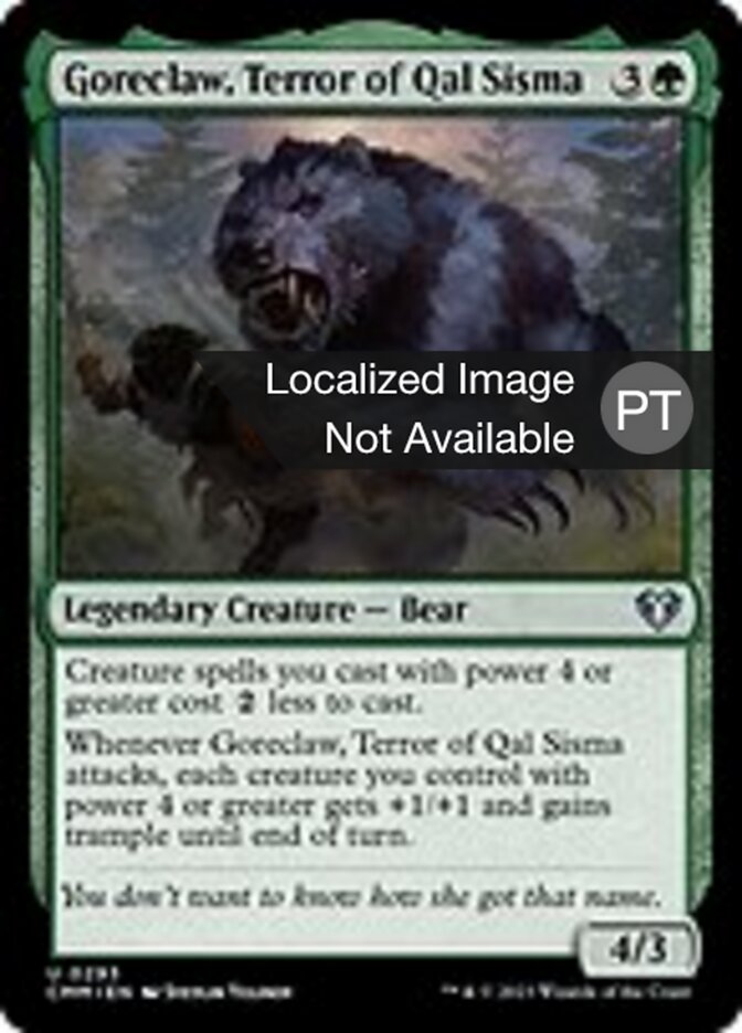 Garra Cruenta, Terror de Qal Sisma