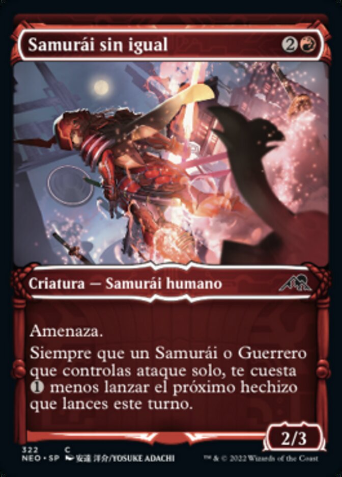 Samurái sin igual
