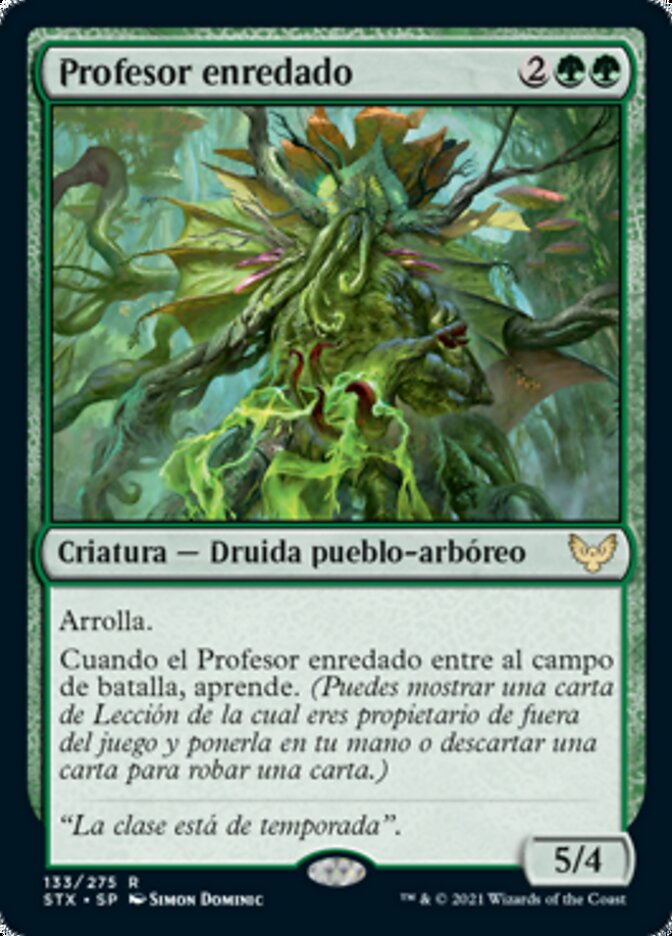 Profesor enredado