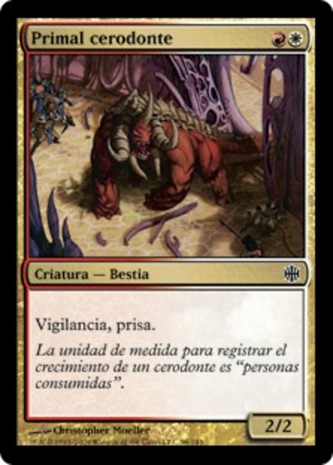 Primal cerodonte