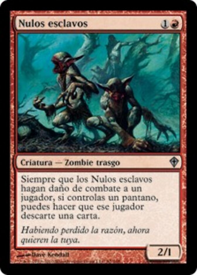 Nulos esclavos
