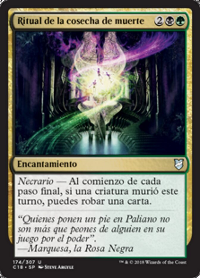 Ritual de la cosecha de muerte