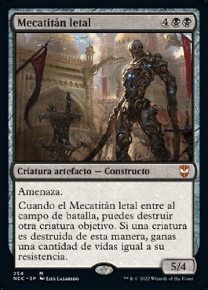 Mecatitán letal