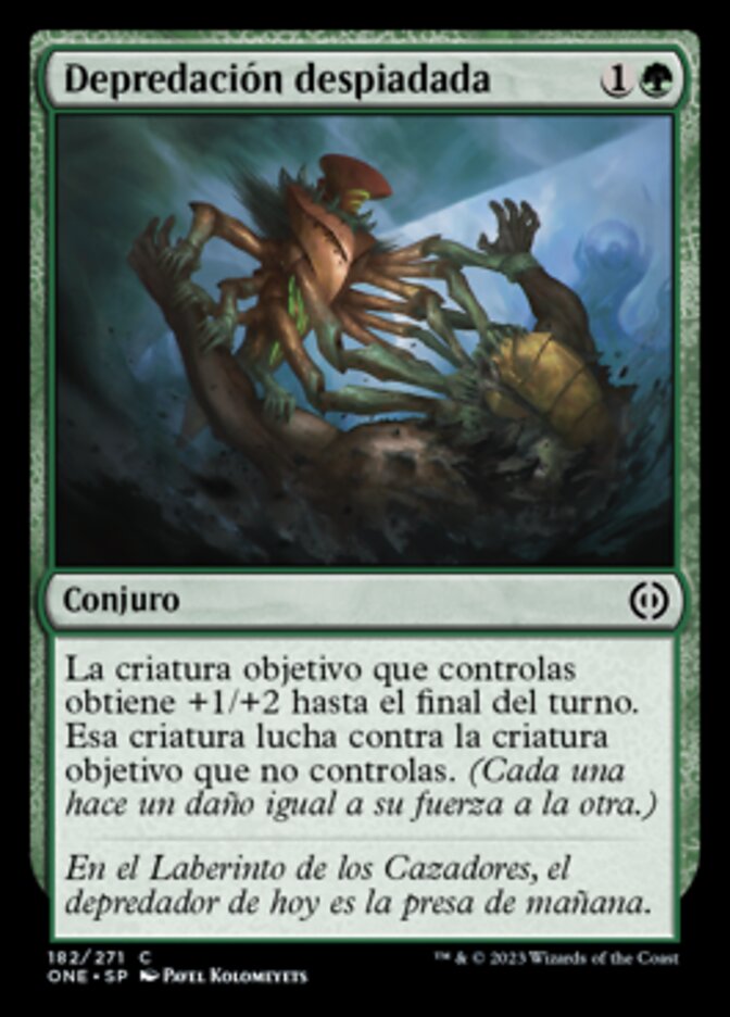 Depredación despiadada
