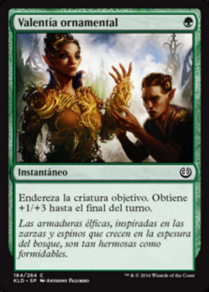 Valentía ornamental