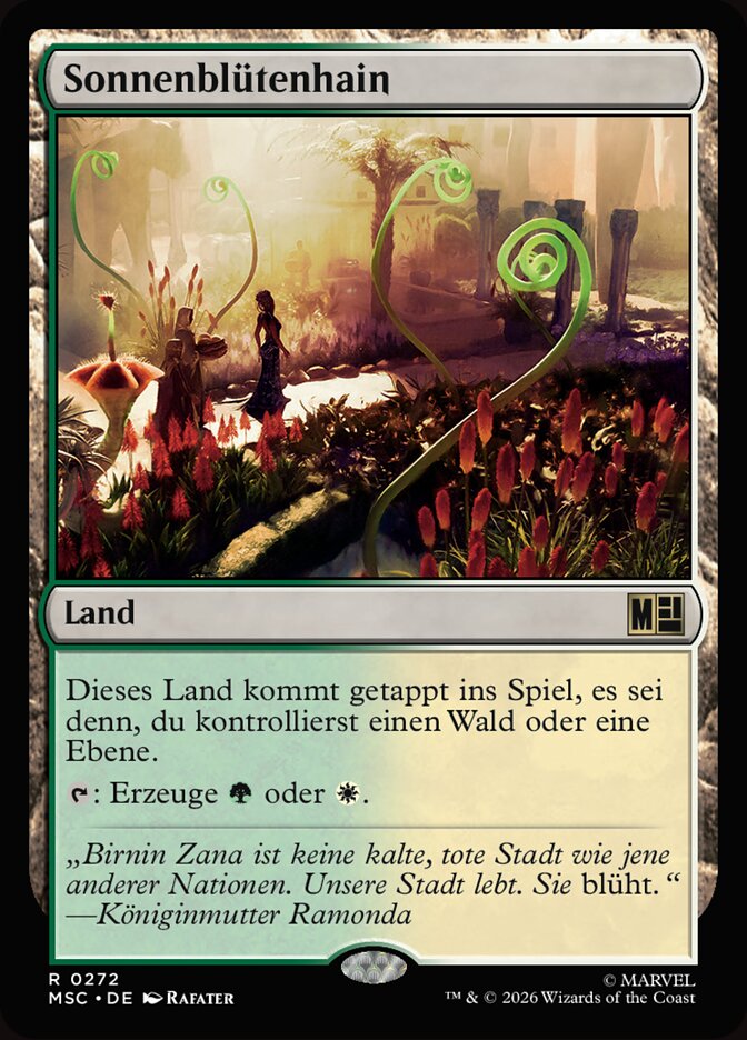 Sonnenblütenhain