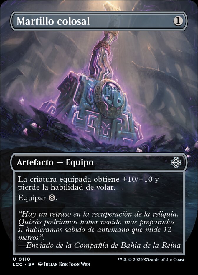 Martillo colosal