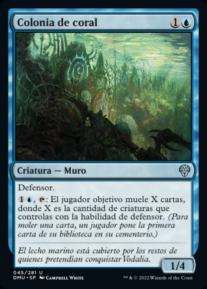 Colonia de coral