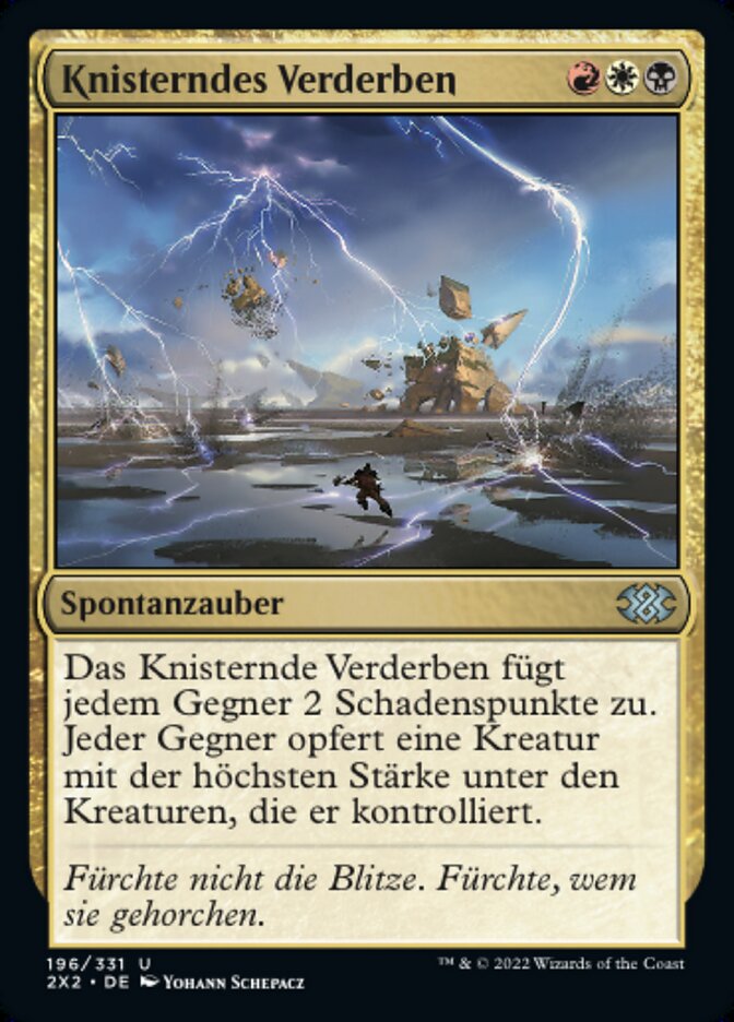 Knisterndes Verderben